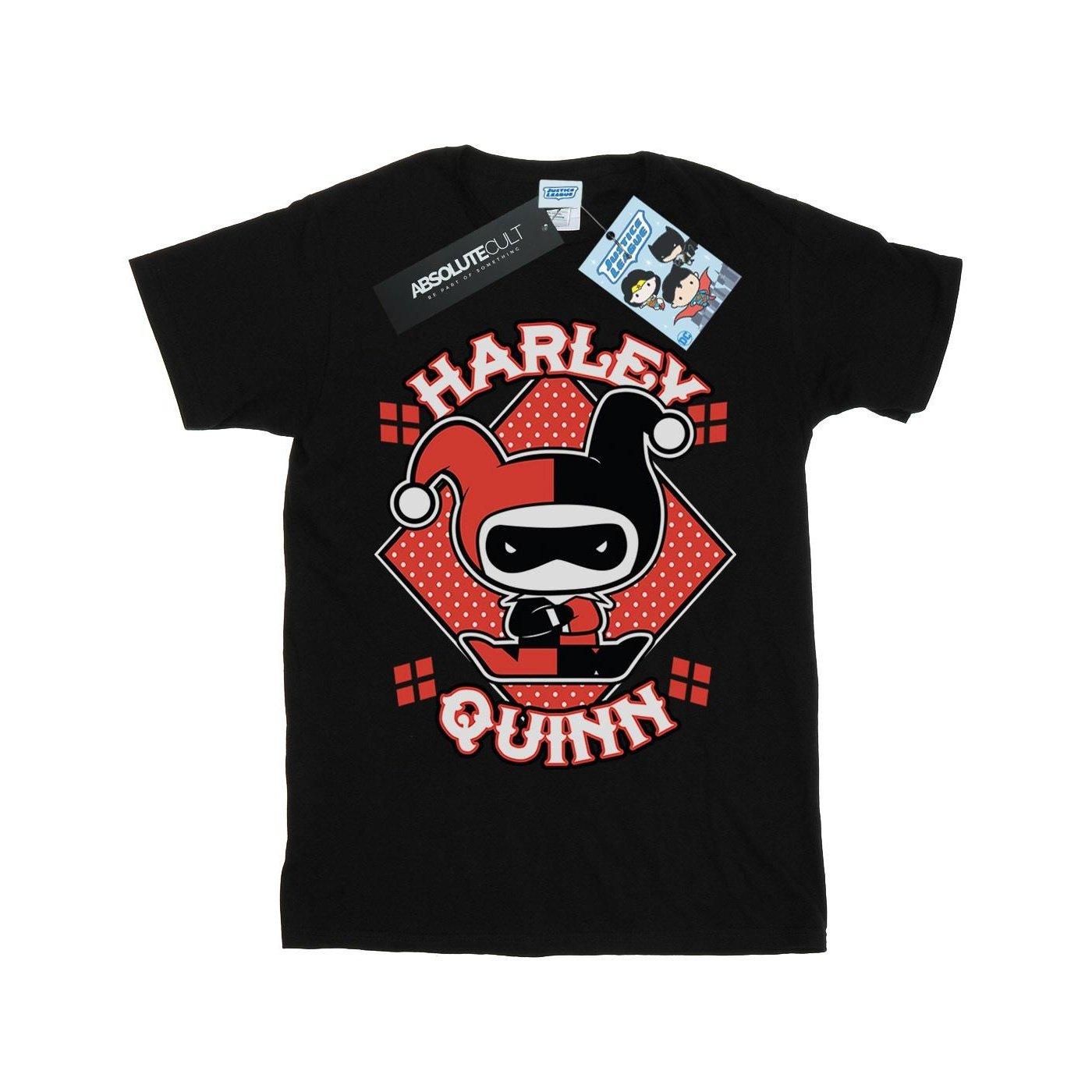 Harley Quinn - TShirt, 128, Schwarz von Harley Quinn