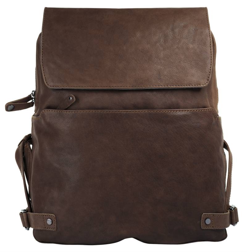 Harold's Laptoprucksack, echt Leder von Harolds