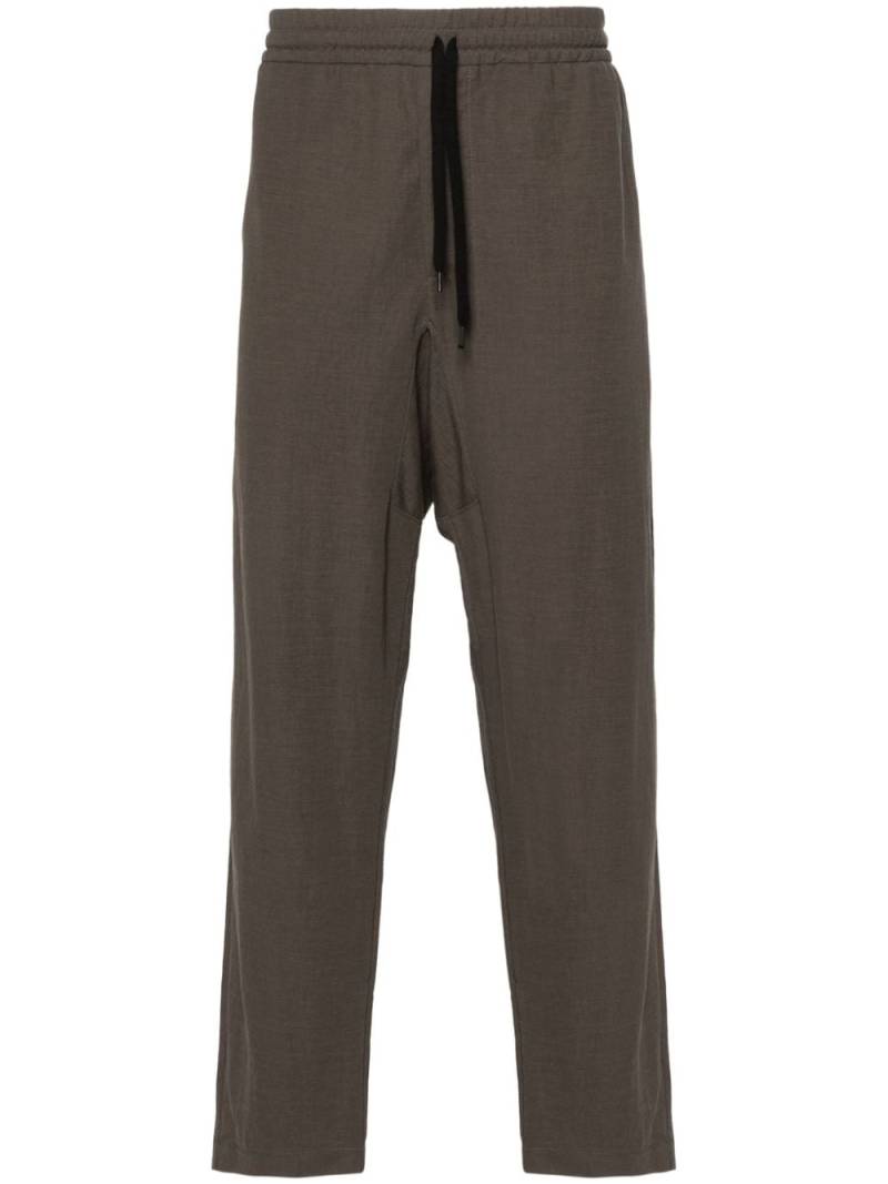 Harris Wharf London Comfort tapered trousers - Green von Harris Wharf London