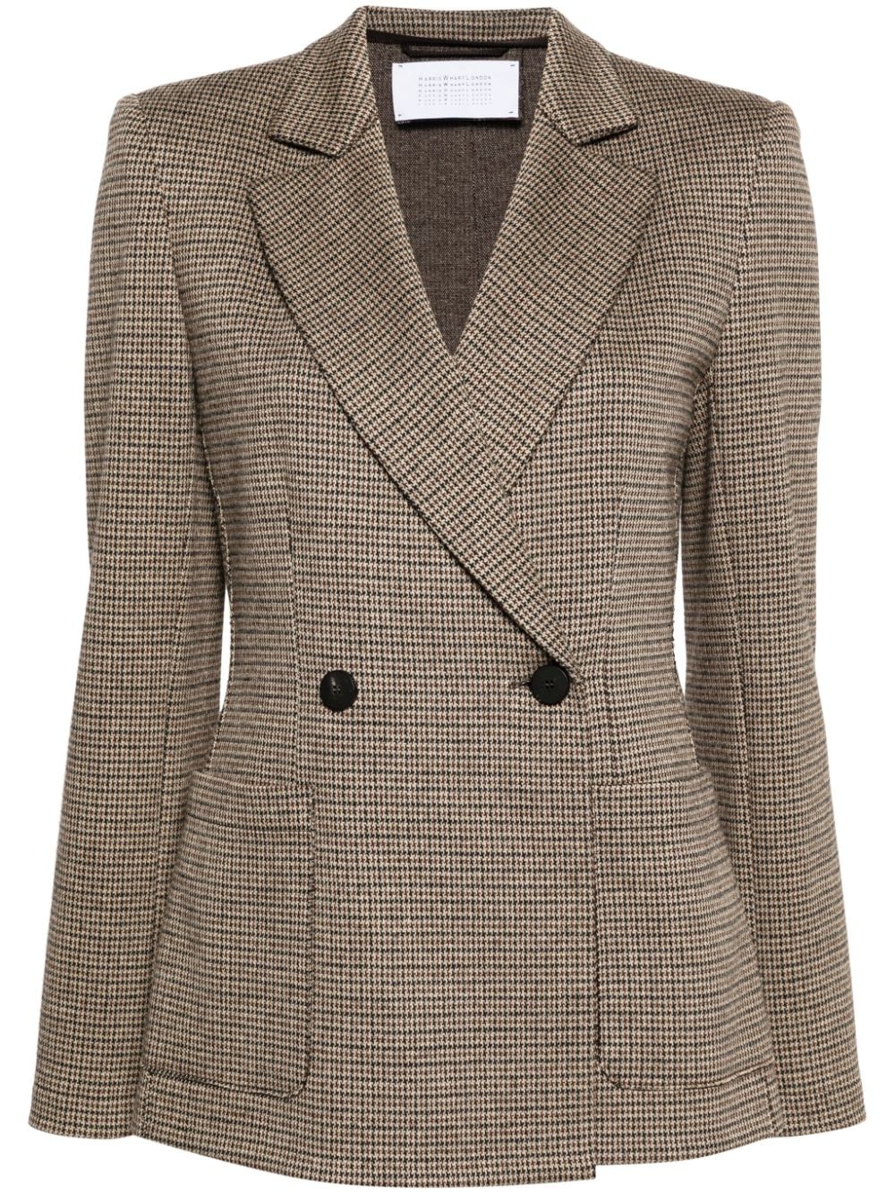 Harris Wharf London Double-breasted blazer - Neutrals von Harris Wharf London