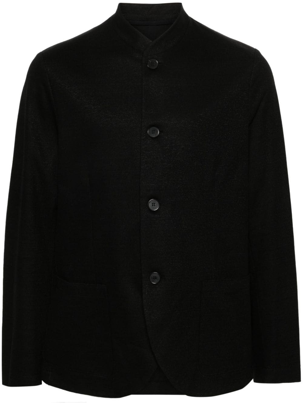 Harris Wharf London Nehru bomber jacket - Black von Harris Wharf London