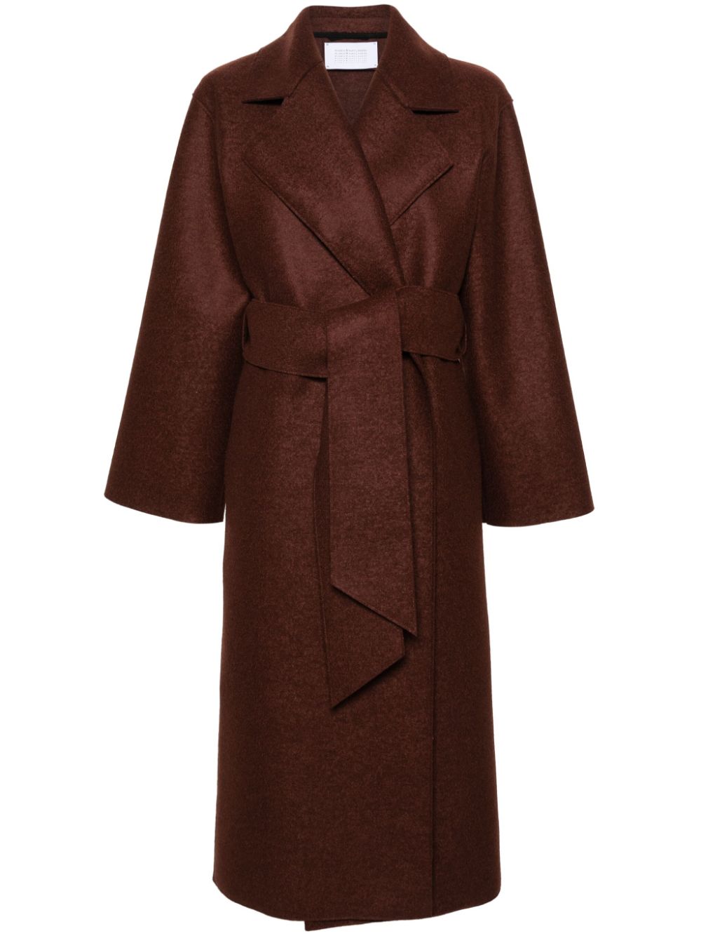 Harris Wharf London belted virgin wool coat - Brown von Harris Wharf London