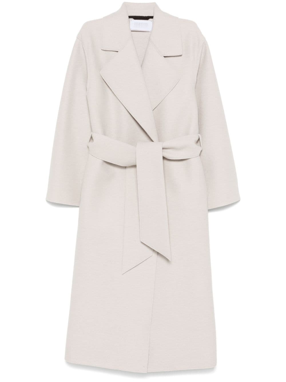 Harris Wharf London belted virgin wool coat - Neutrals von Harris Wharf London