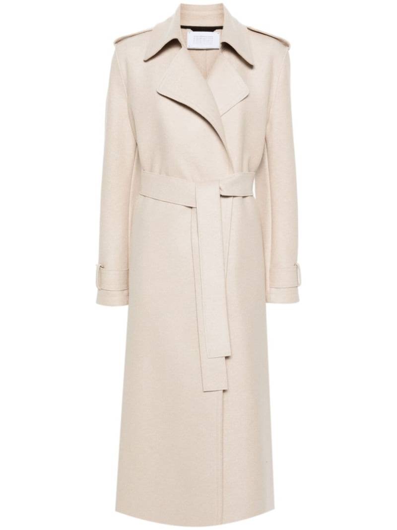 Harris Wharf London belted wool coat - Neutrals von Harris Wharf London