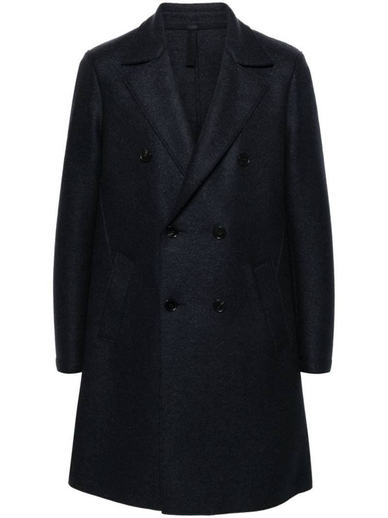 Harris Wharf London boiled-wool coat - Blue von Harris Wharf London