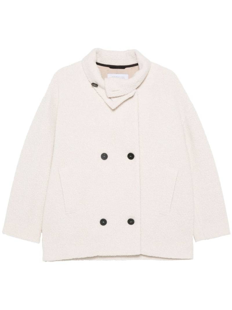 Harris Wharf London bouclé jacket - Neutrals von Harris Wharf London