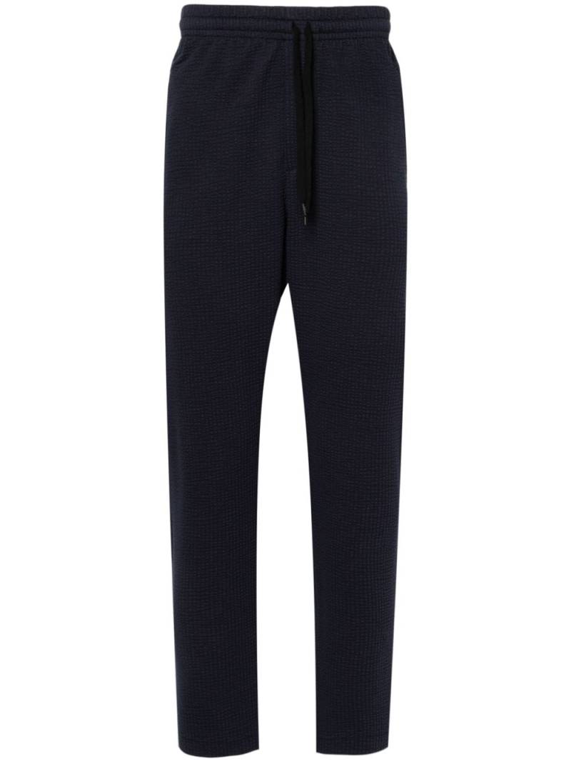 Harris Wharf London cotton-blend seersucker trousers - Blue von Harris Wharf London