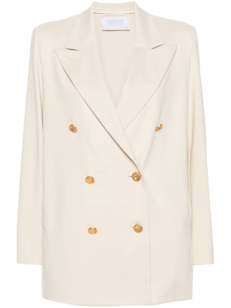 Harris Wharf London double-breasted blazer - Neutrals von Harris Wharf London