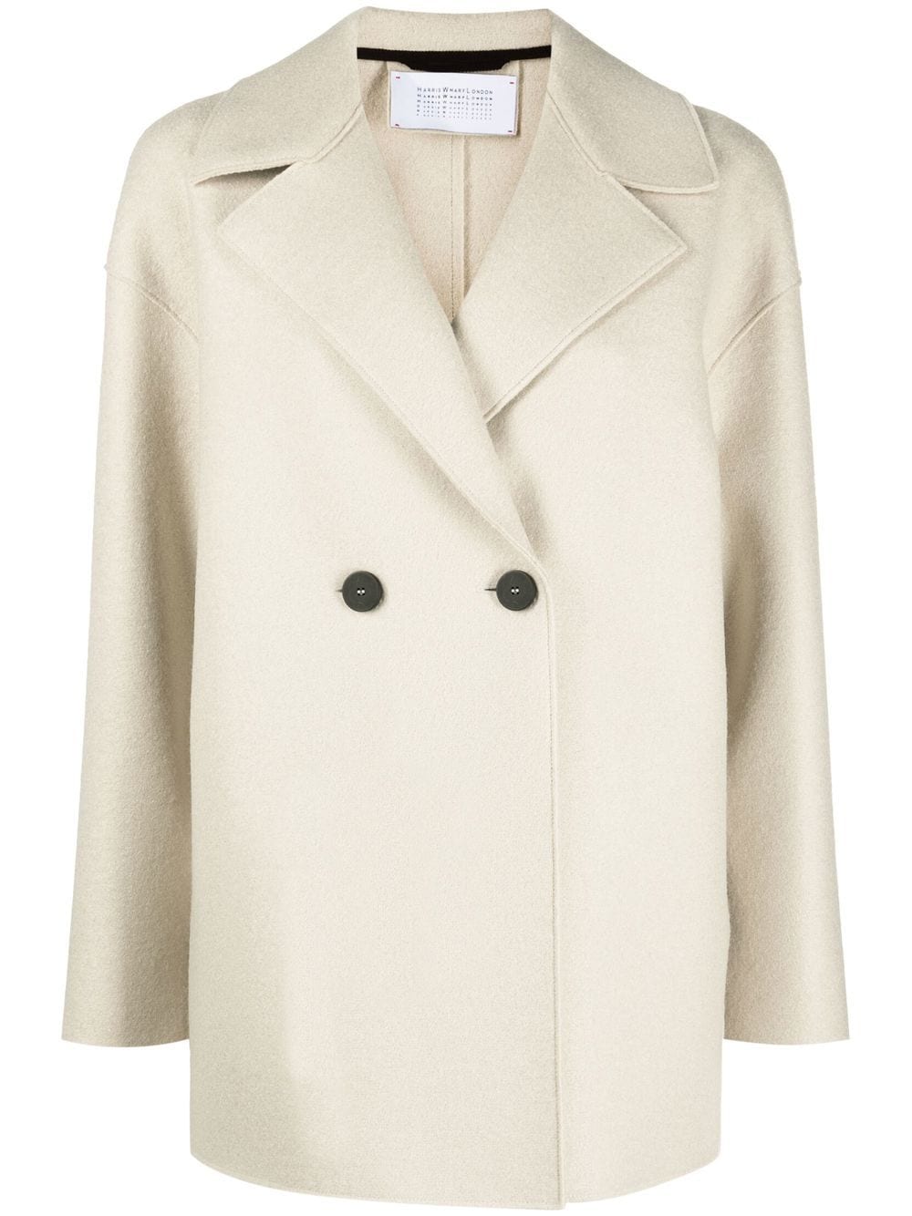 Harris Wharf London double-breasted wool coat - Neutrals von Harris Wharf London