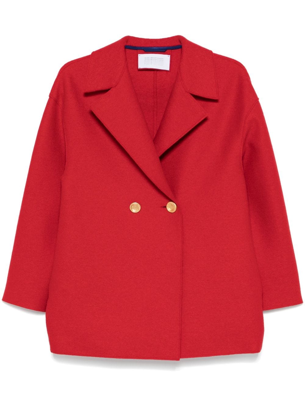 Harris Wharf London drop-shoulder virgin wool coat - Red von Harris Wharf London