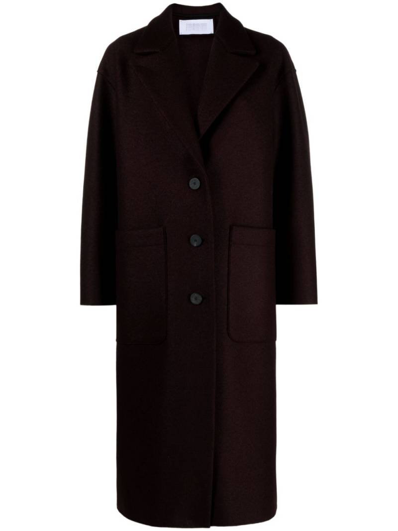 Harris Wharf London Greatcoat pressed virgin-wool coat - Red von Harris Wharf London