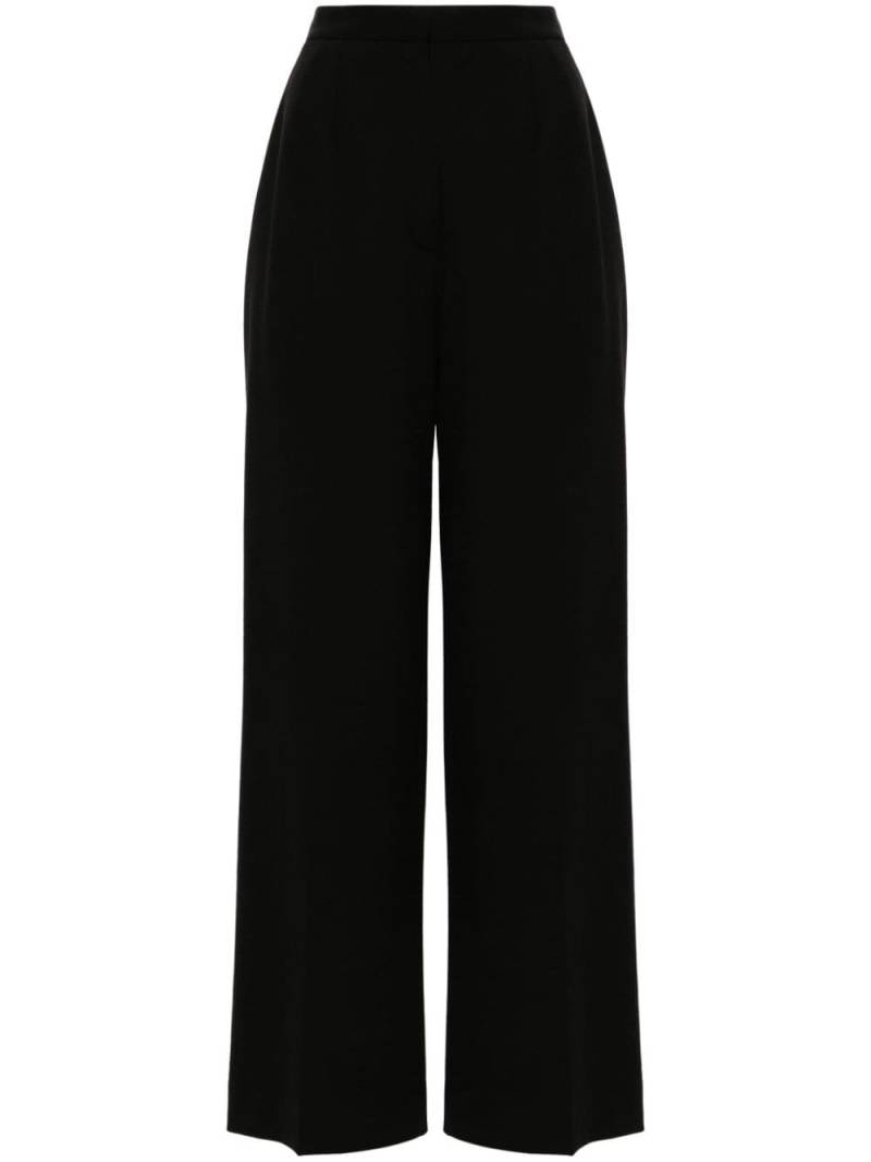 Harris Wharf London flannel palazzo pants - Black von Harris Wharf London