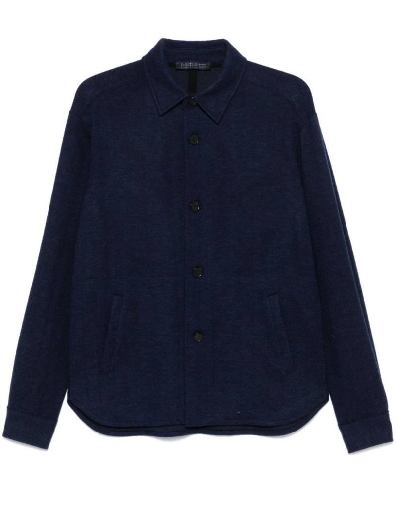 Harris Wharf London herringbone jacket - Blue von Harris Wharf London