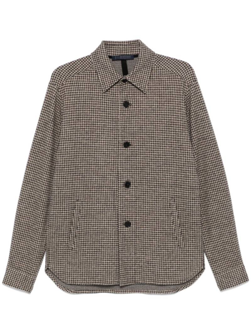 Harris Wharf London houndstooth jacket - Brown von Harris Wharf London