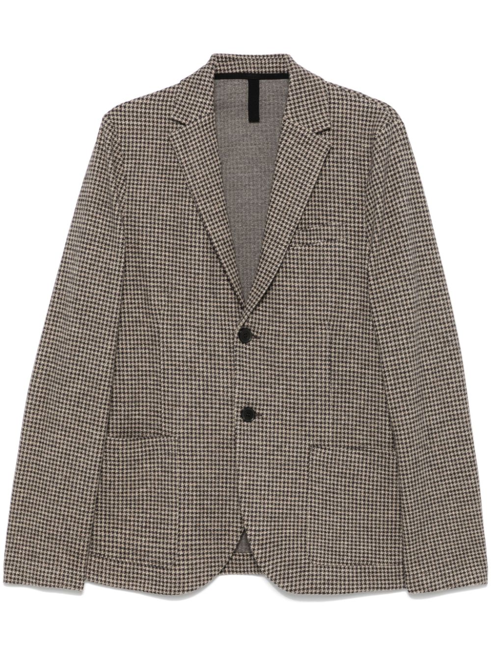 Harris Wharf London houndstooth-pattern blazer - Brown von Harris Wharf London