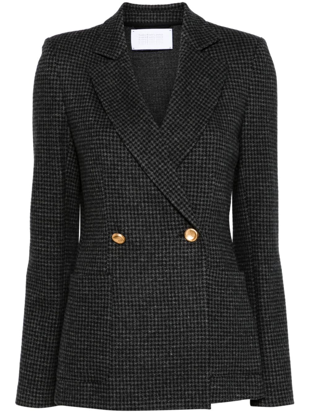 Harris Wharf London houndstooth-pattern blazer - Grey von Harris Wharf London