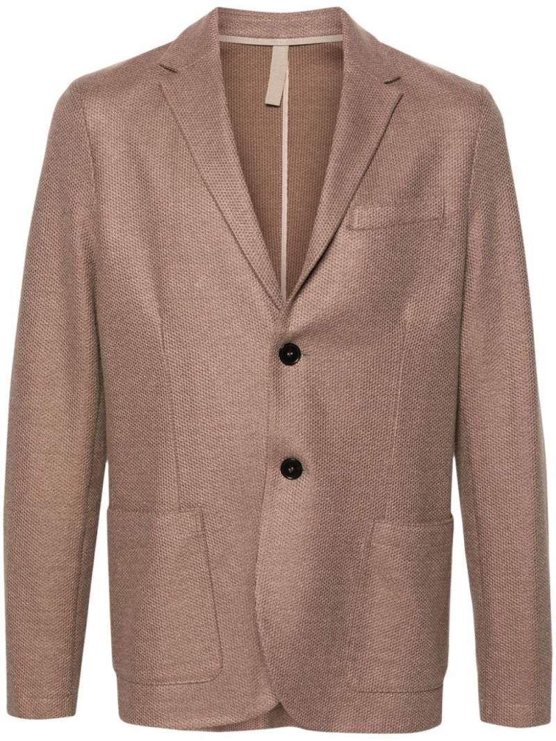 Harris Wharf London notched-lapels single-breasted blazer - Neutrals von Harris Wharf London