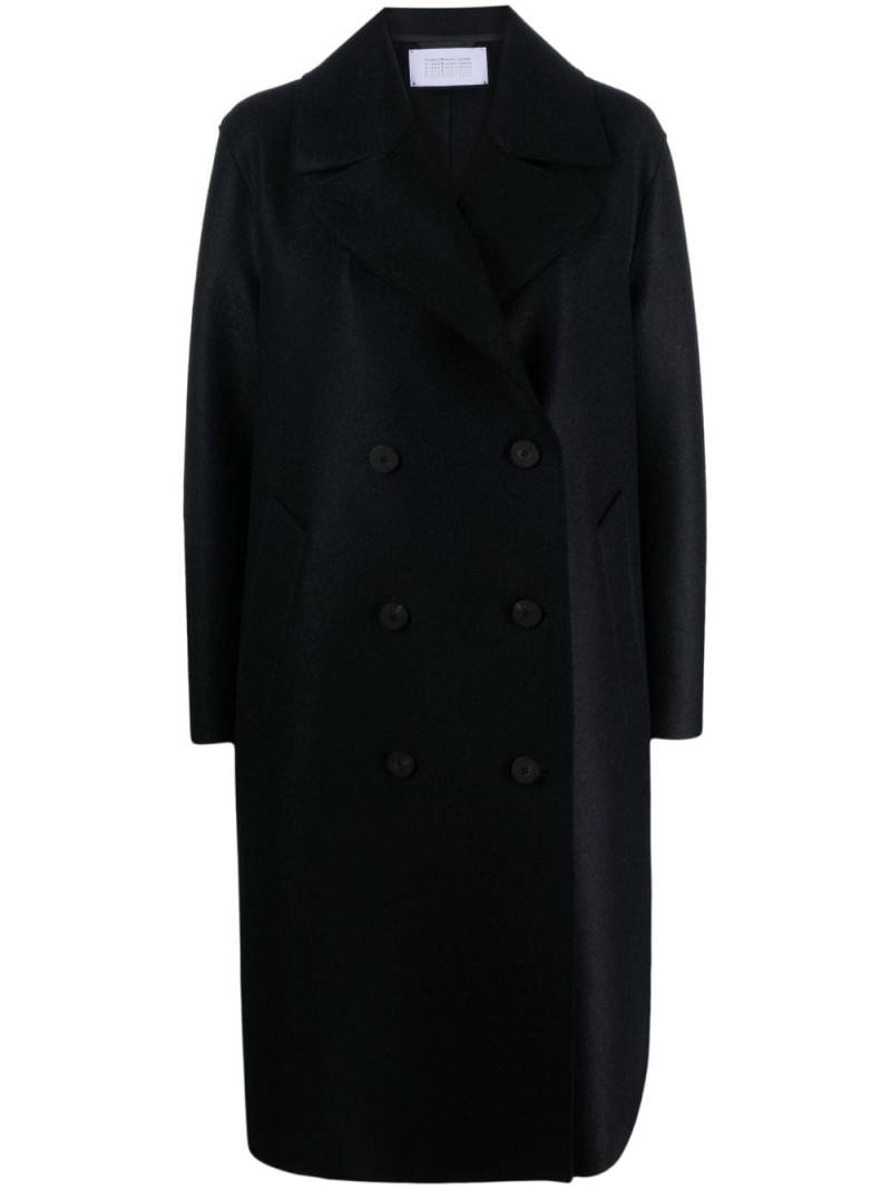 Harris Wharf London peak-lapels wool coat - Blue von Harris Wharf London