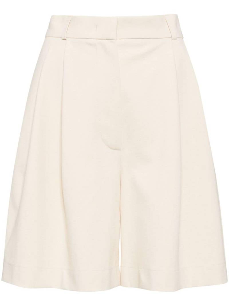 Harris Wharf London pleat-detailing bermuda shorts - Neutrals von Harris Wharf London