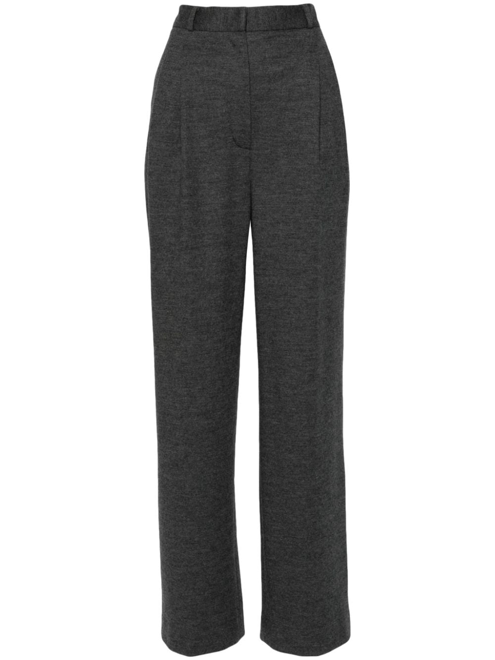 Harris Wharf London pleat-detailing wool trousers - Grey