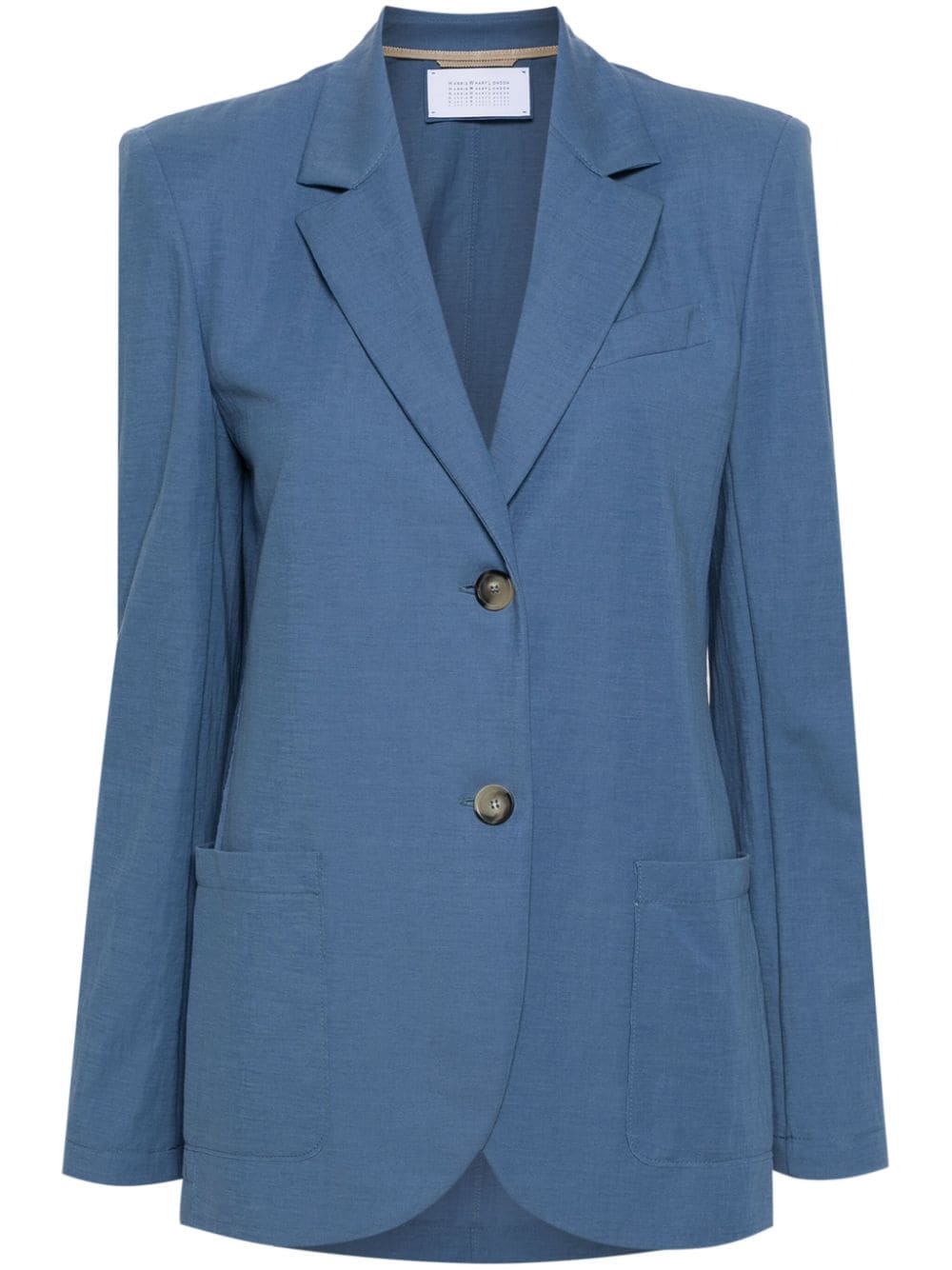 Harris Wharf London single-breasted blazer - Blue von Harris Wharf London