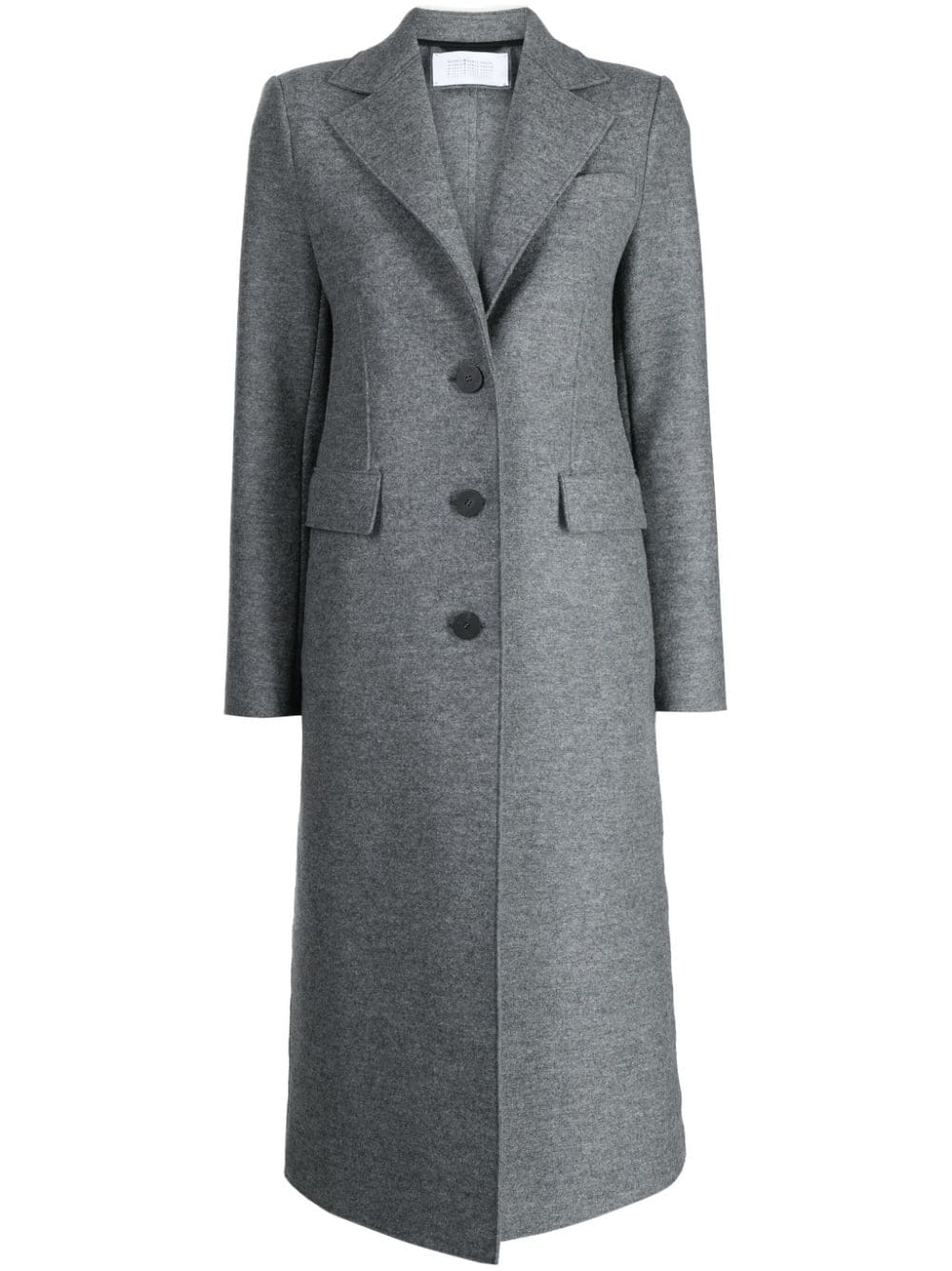 Harris Wharf London single-breasted virgin wool coat - Grey von Harris Wharf London