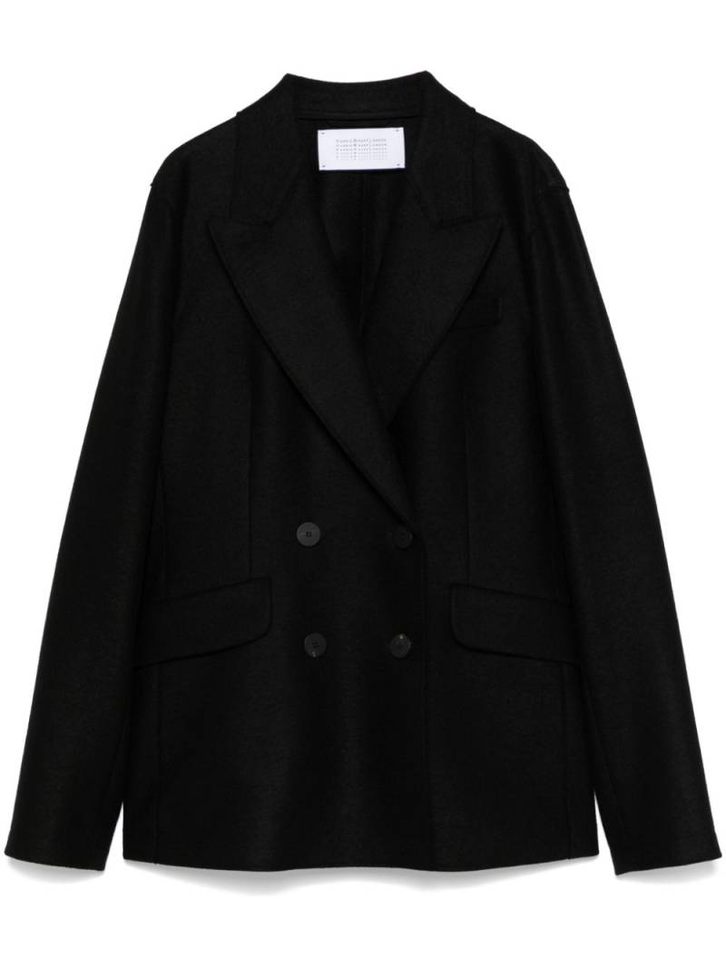 Harris Wharf London tailored wool blazer - Black von Harris Wharf London