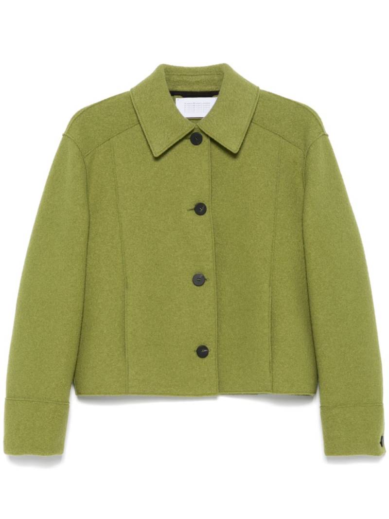 Harris Wharf London virgin-wool coach jacket - Green von Harris Wharf London