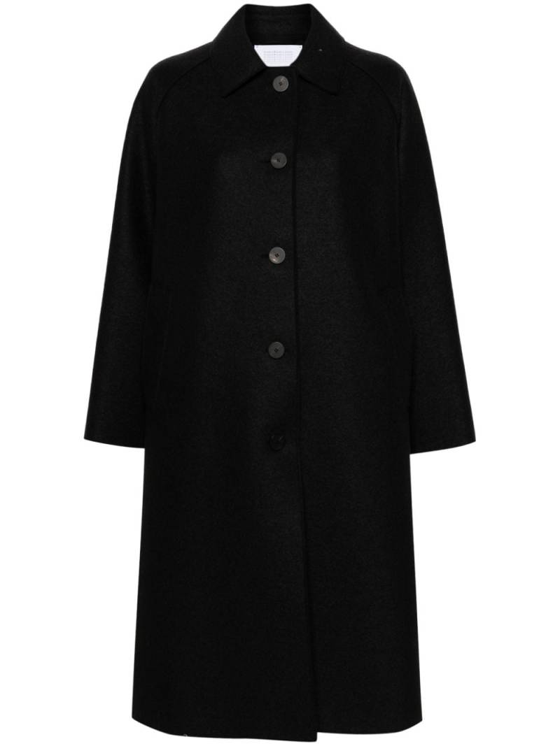 Harris Wharf London virgin-wool coat - Black von Harris Wharf London