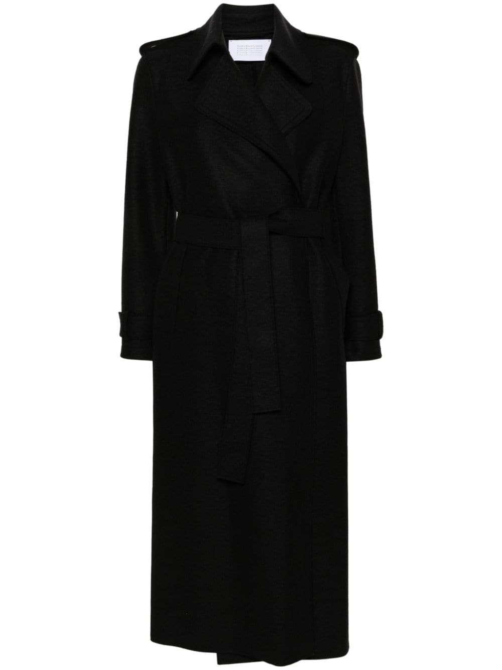 Harris Wharf London virgin-wool coat - Black von Harris Wharf London