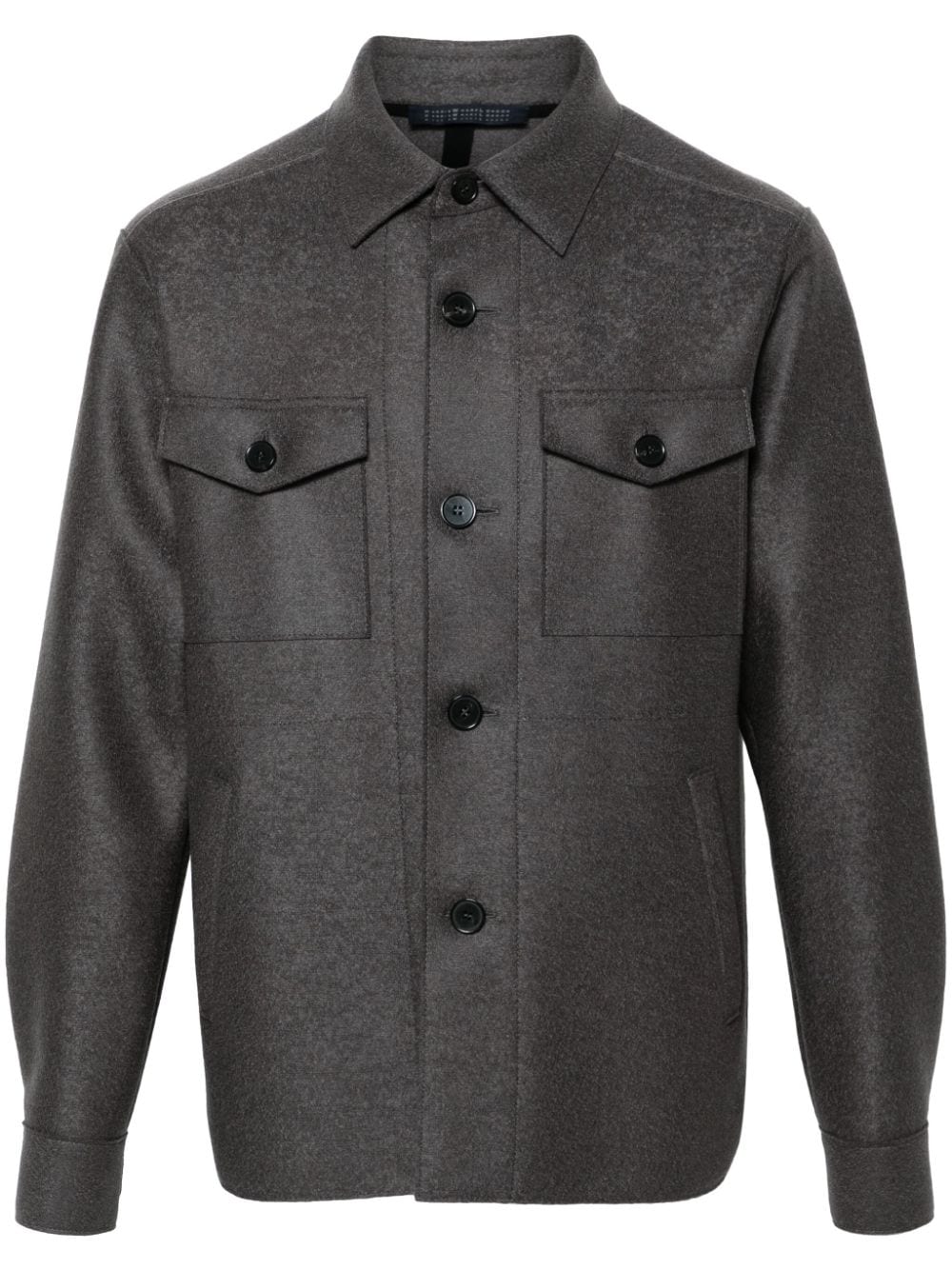 Harris Wharf London virgin wool jacket - Grey von Harris Wharf London