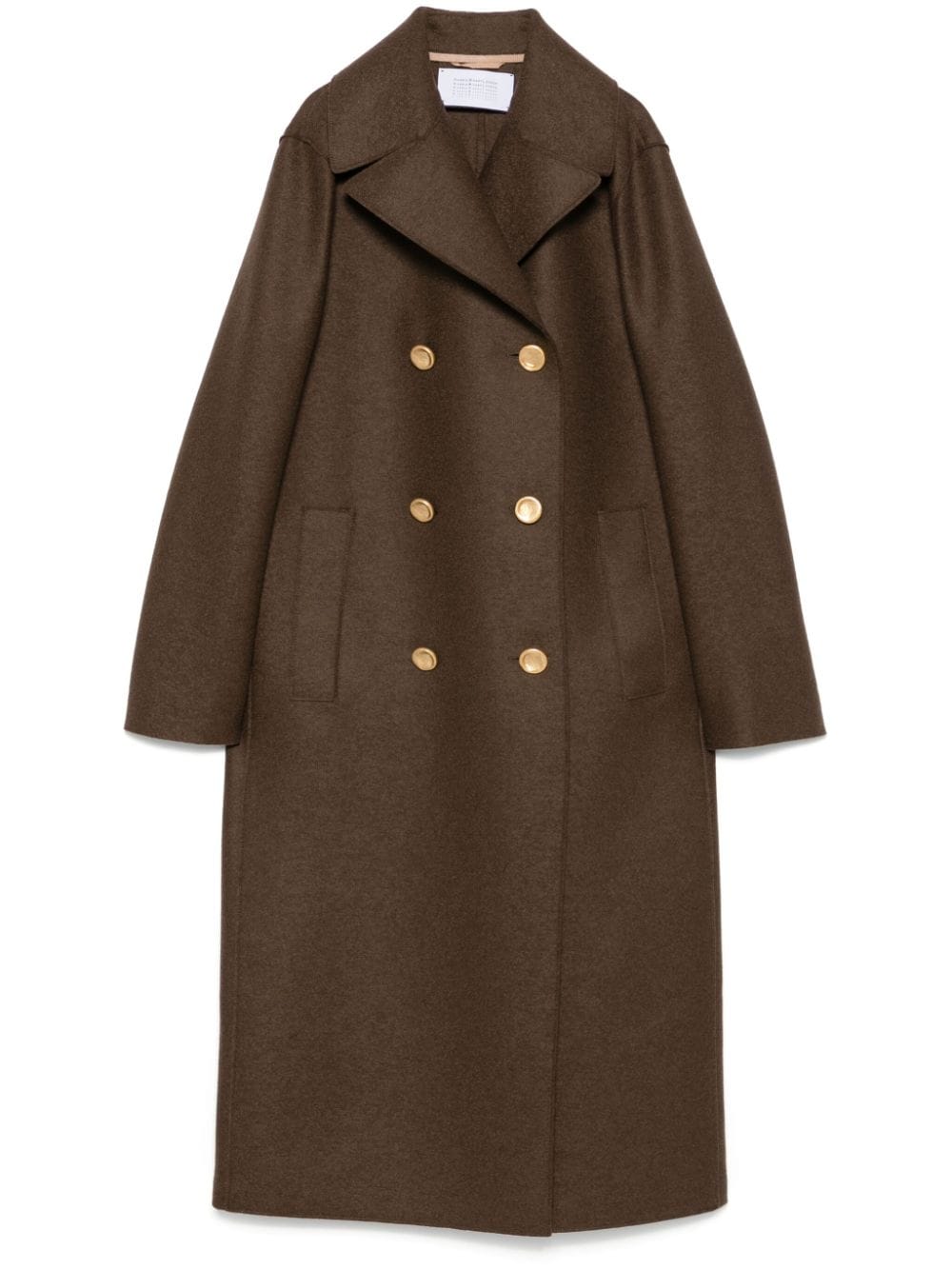 Harris Wharf London virgin-wool military coat - Brown von Harris Wharf London