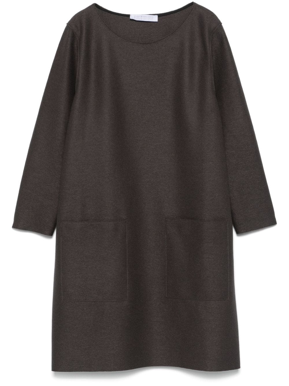 Harris Wharf London virgin-wool mini dress - Grey von Harris Wharf London