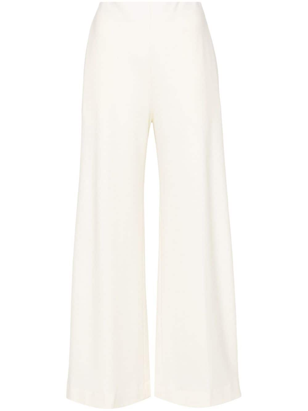 Harris Wharf London wool flared trousers - Neutrals von Harris Wharf London