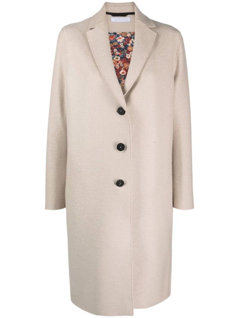 Harris Wharf London wool single-breasted coat - Neutrals von Harris Wharf London