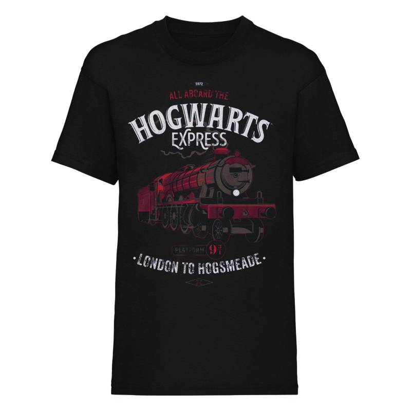 Harry Potter - All Aboard TShirt, für Damen, Schwarz, Größe S von Harry Potter