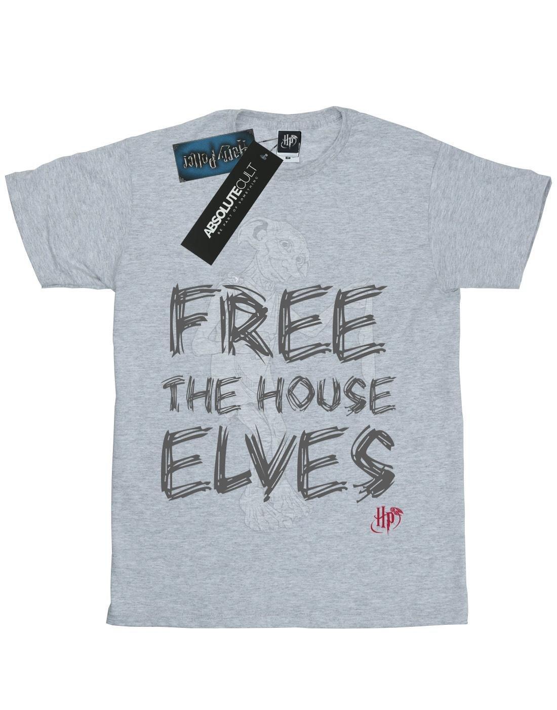 Dobby Free The House Elves Tshirt Herren Grau S von Harry Potter