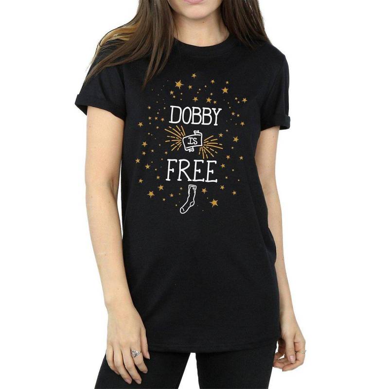 Harry Potter - Dobby Is Free TShirt, für Damen, Schwarz, Größe 3XL von Harry Potter