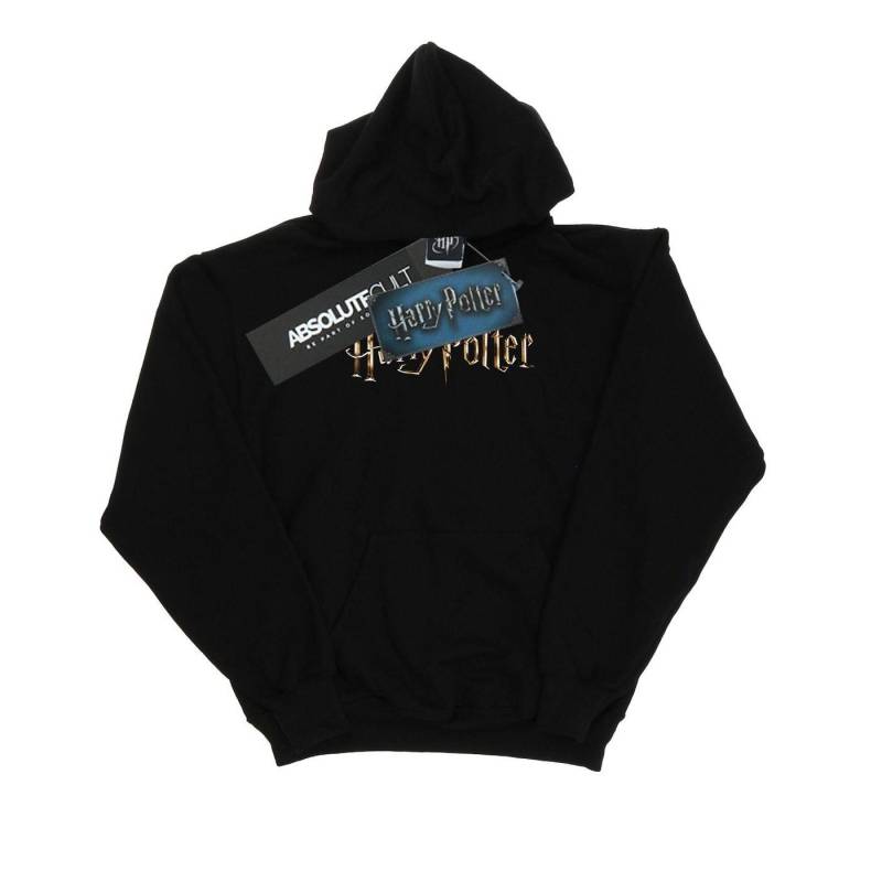 Full Colour Logo Kapuzenpullover Damen Schwarz L von Harry Potter