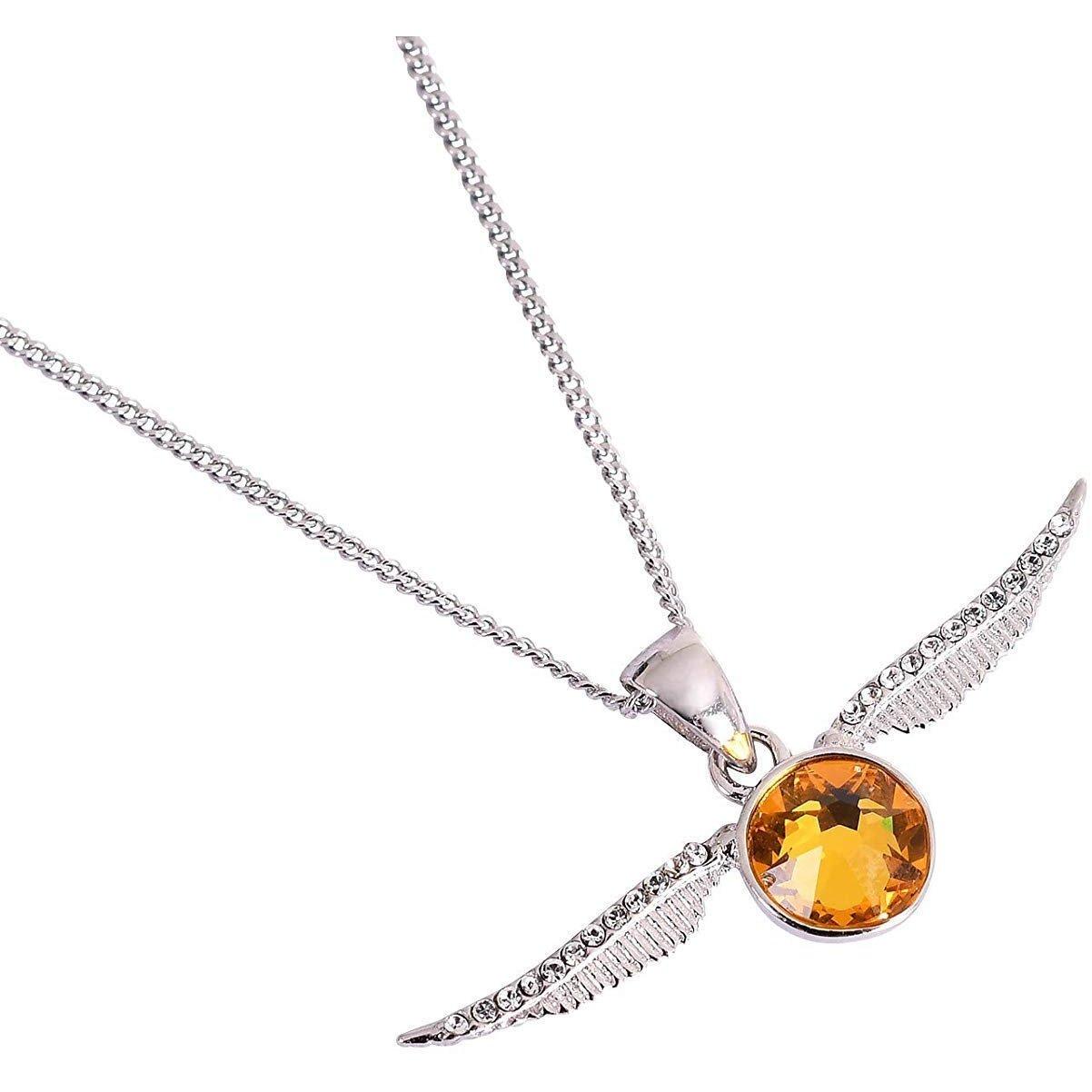 Golden Snitch Halskette Metall, Sterling Silber Damen Silber ONE SIZE von Harry Potter