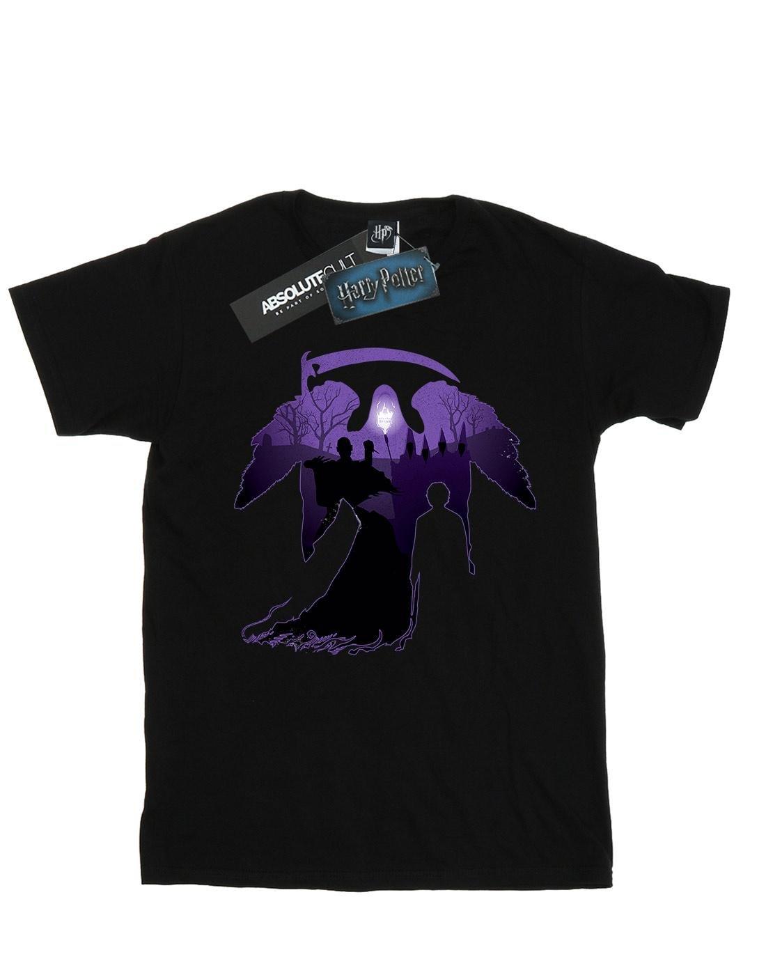 Graveyard Silhouette Tshirt Herren Schwarz M von Harry Potter