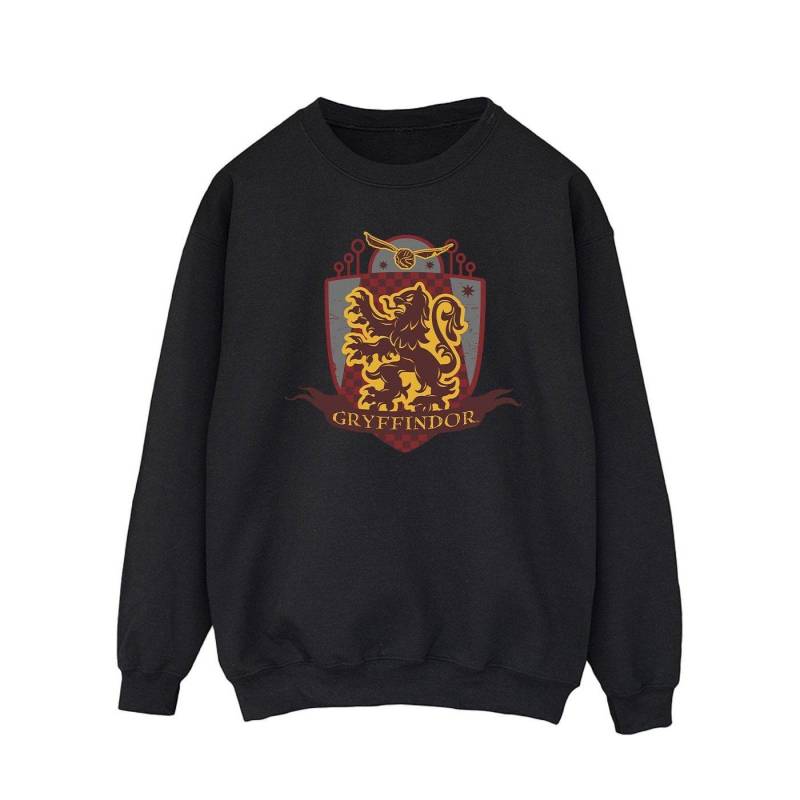 Gryffindor Chest Badge Sweatshirt Herren Schwarz L von Harry Potter