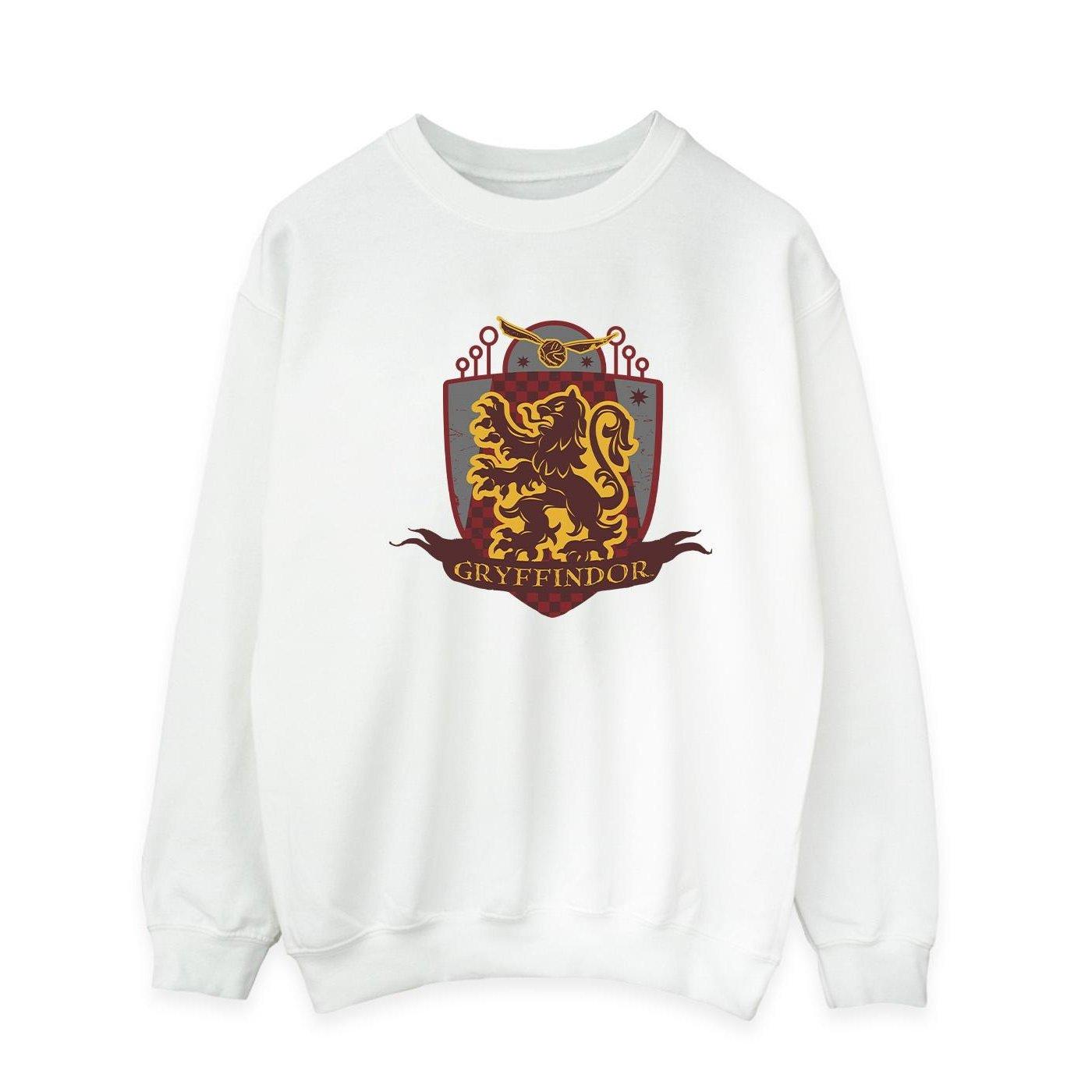 Gryffindor Chest Badge Sweatshirt Herren Weiss XL von Harry Potter