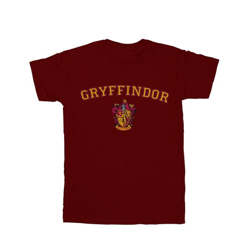 Gryffindor Crest Tshirt Damen Weinrot S von Harry Potter