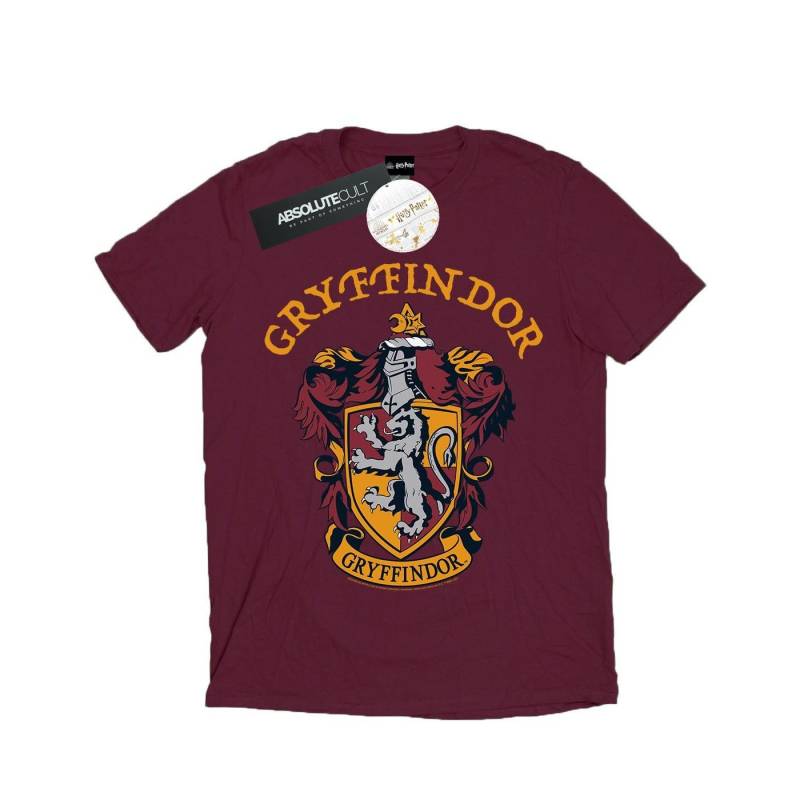 Gryffindor Crest Tshirt Damen Weinrot S von Harry Potter