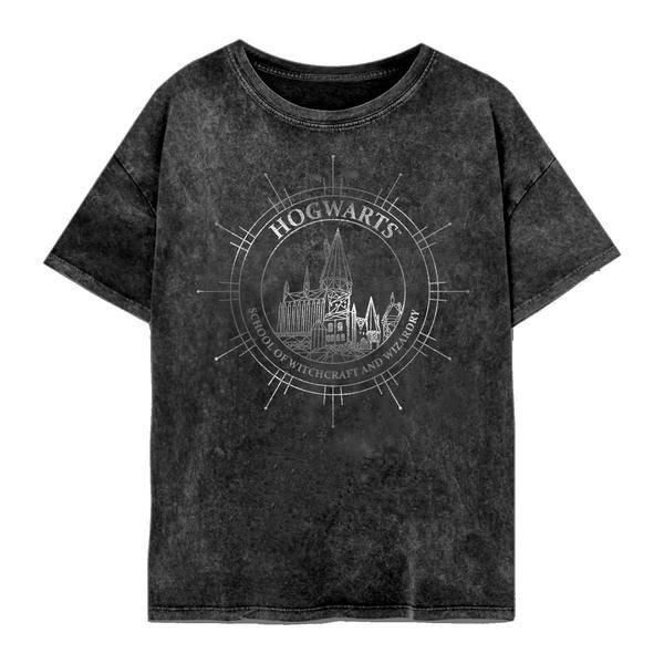 Hogwarts Constellation Tshirt Damen Schwarz L von Harry Potter