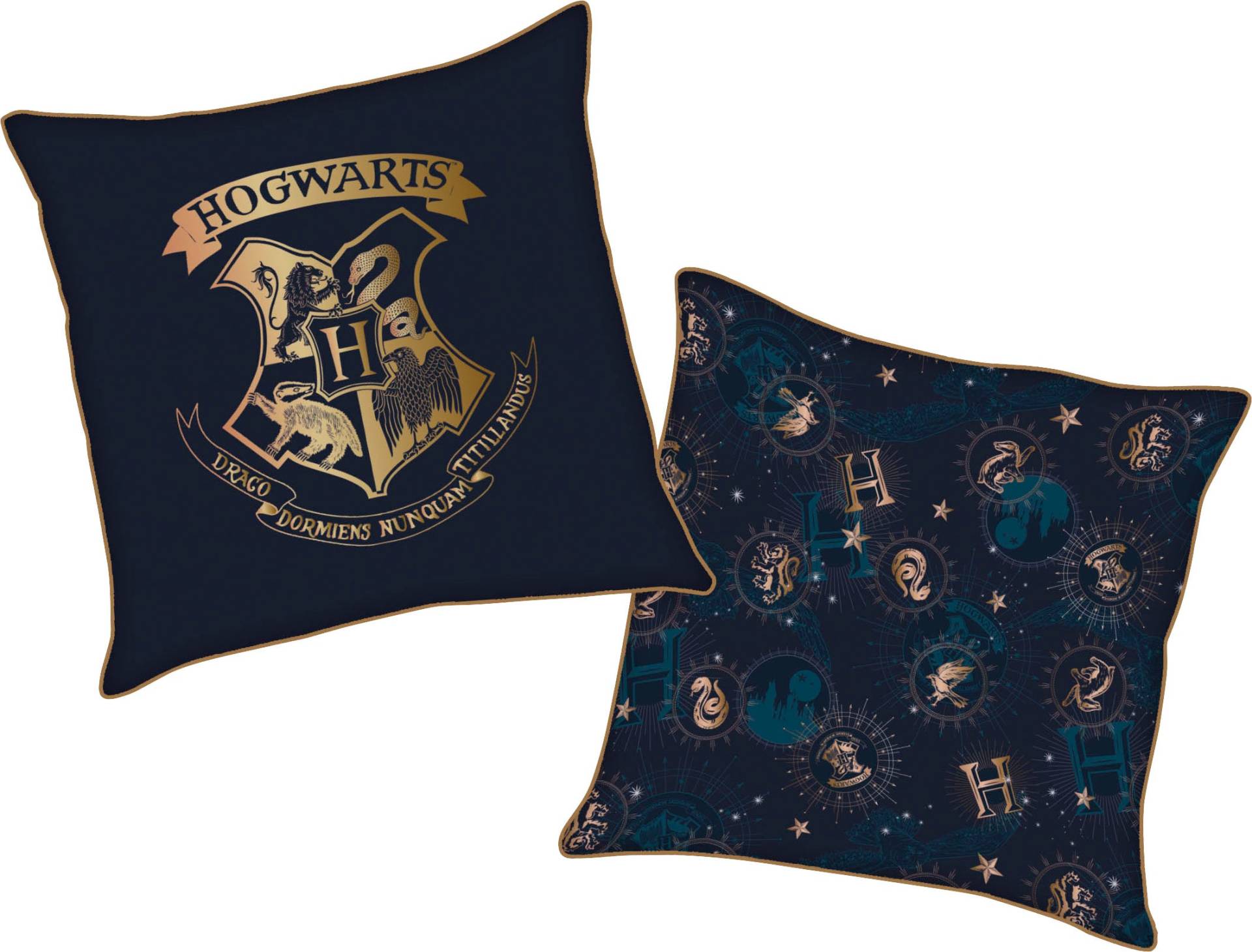 Harry Potter Dekokissen »Harry Potter«, mit Goldfarbendruck von Harry Potter