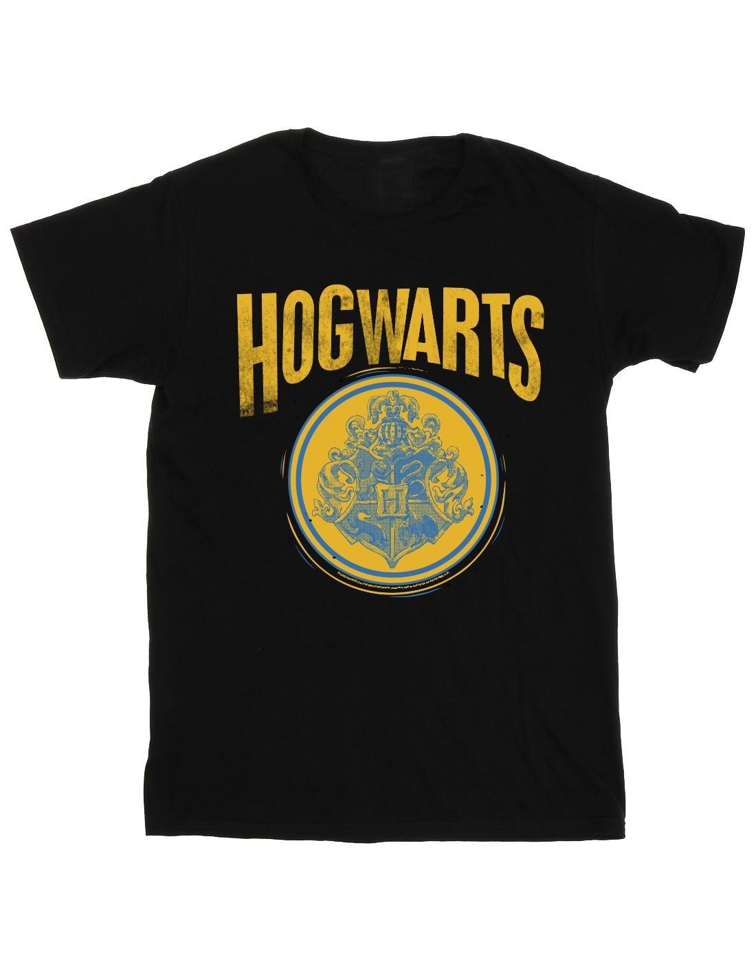 Hogwarts Circle Crest Tshirt Damen Schwarz 3XL von Harry Potter