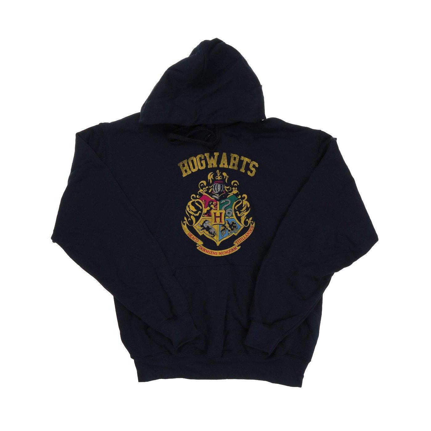 Harry Potter - Hogwarts Kapuzenpullover, für Damen, Marine, Größe L von Harry Potter