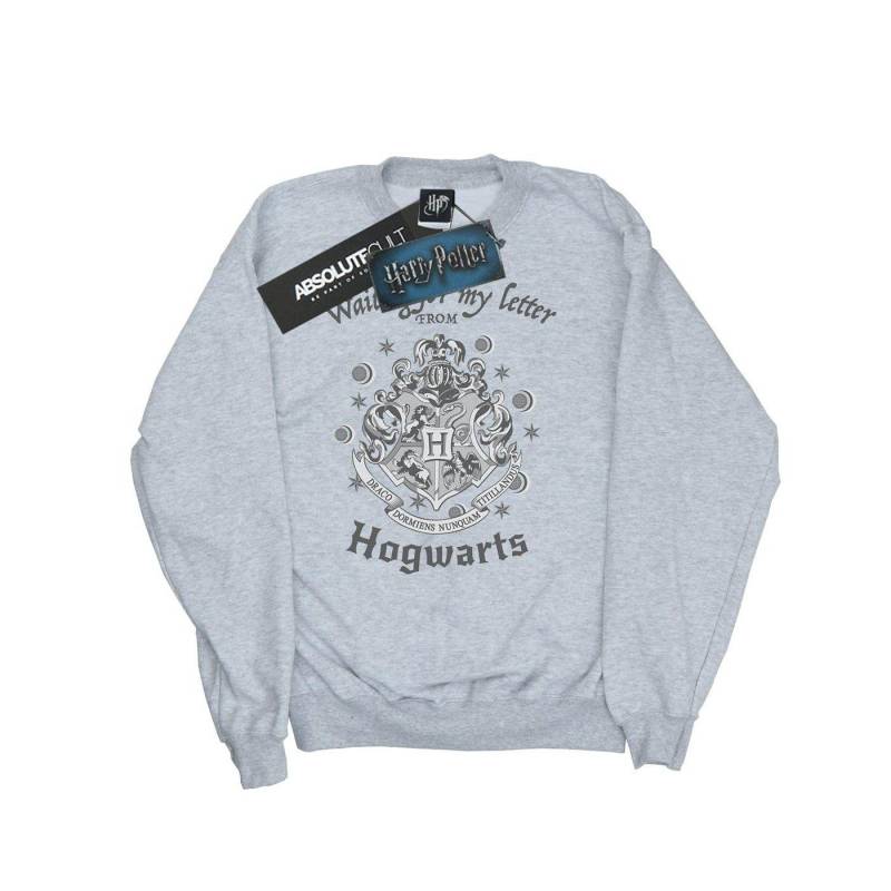 Hogwarts Waiting For My Letter Sweatshirt Unisex Grau 116 von Harry Potter